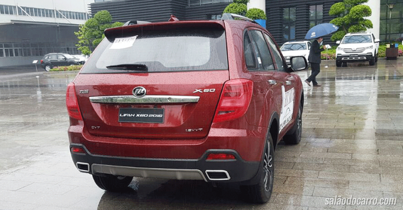 Lifan X60 ganha câmbio automático CVT