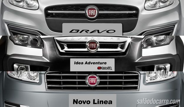 Bravo, Linea e Idea são cortados pela Fiat 