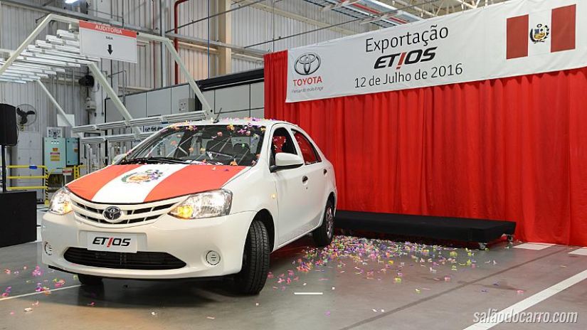 Toyota Etios chegará ao Peru