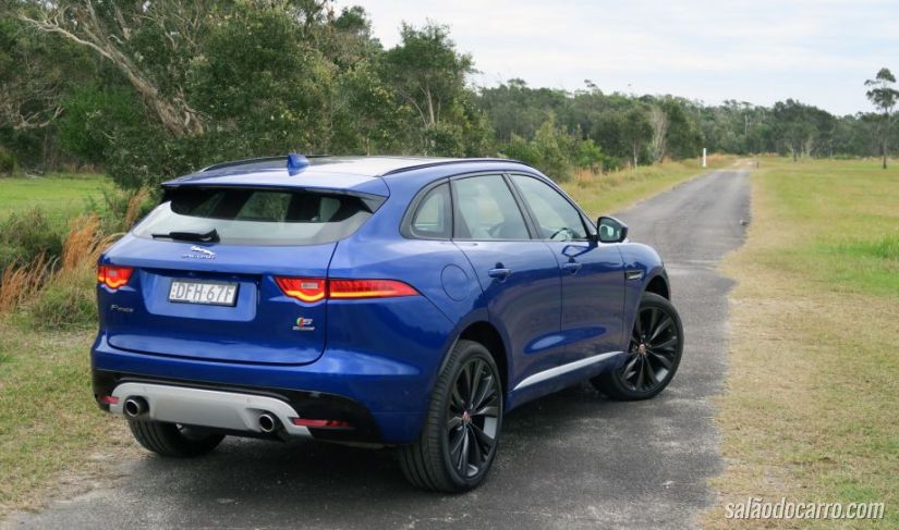 Jaguar F-Pace ganha novo motor na Índia