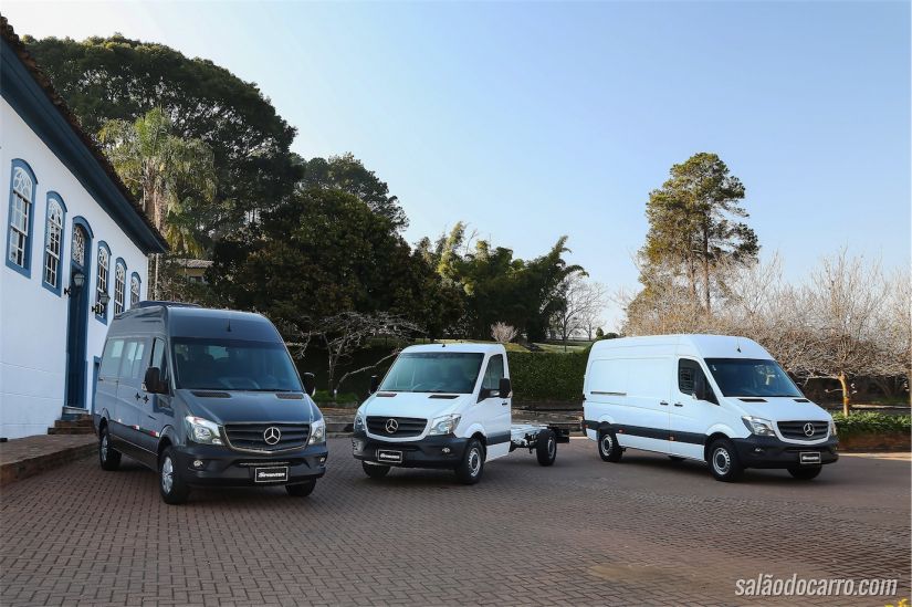 Mercedes-Benz lança nova linha Sprinter