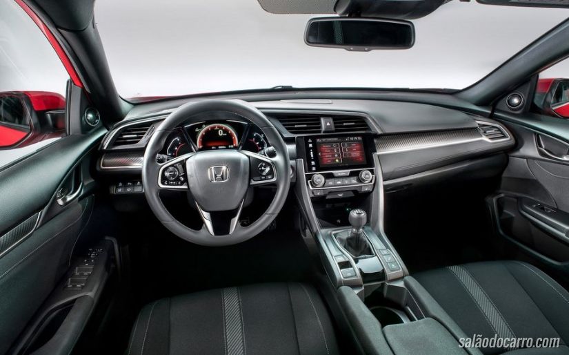 Com motor 1.0 turbo, Civic Hatch europeu é revelado