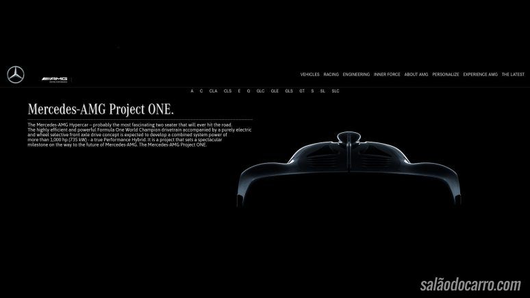 Mercedes-AMG apresenta projeto de Hipercarro