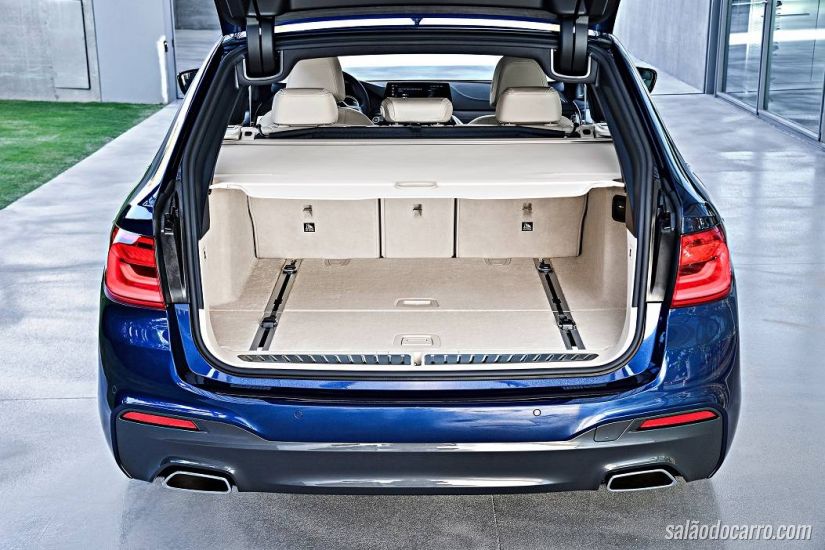 Nova BMW Série 5 Touring acelera de 0 a 100 km/h em 5,1 segundos