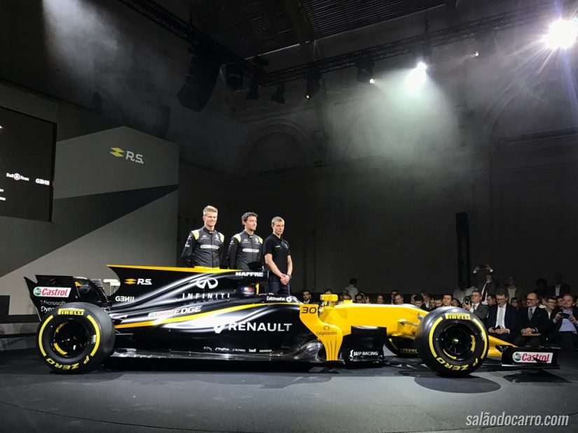 Renault apresenta carro da F1 2017