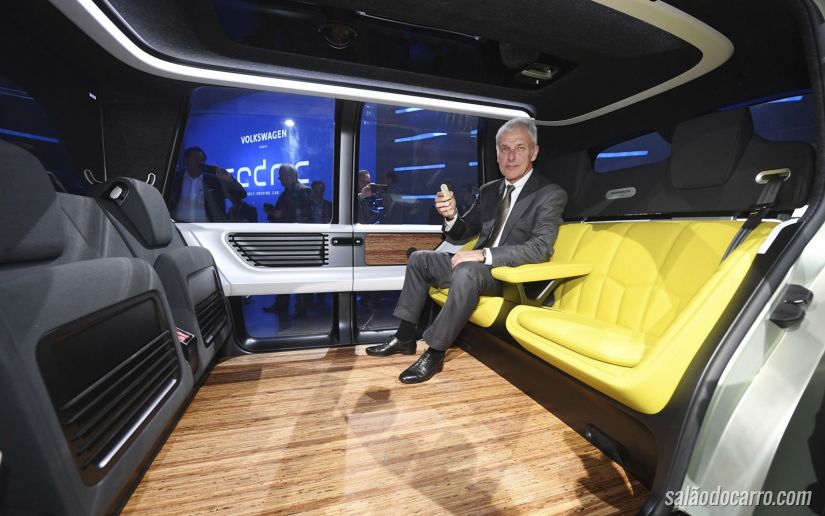 Sedric é o carro conceito completamente autônomo da Volkswagen