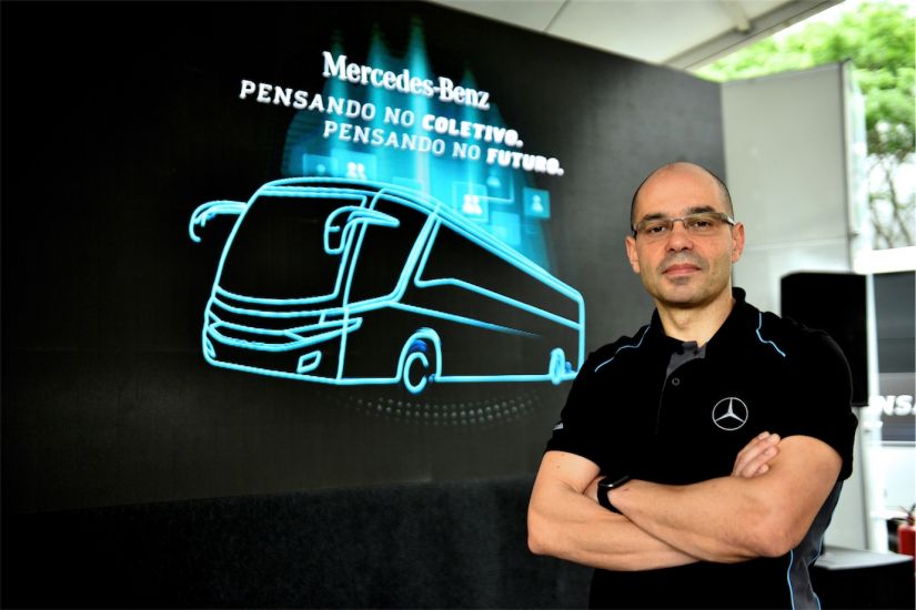 Walter Barbosa, diretor de Vendas e Marketing de Ônibus da Mercedes-Benz do Brasil