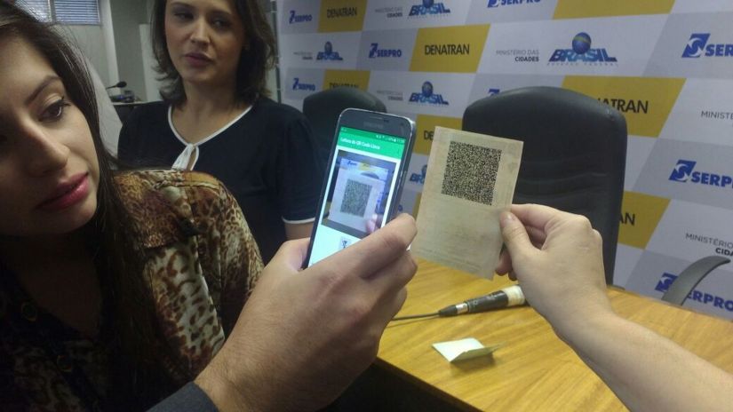 Carteiras de habilitação terão QR-Code
