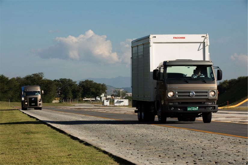 Campo de provas para caminhões e ônibus MAN/Volkswagen