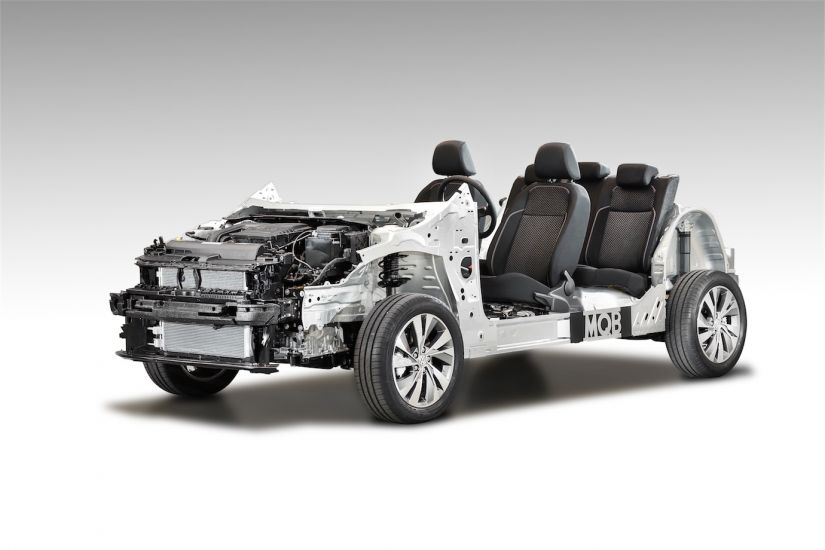 Plataforma MQB do novo Volkswagen Polo