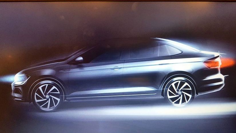 Volkswagen divulga novas imagens do sedã Virtus