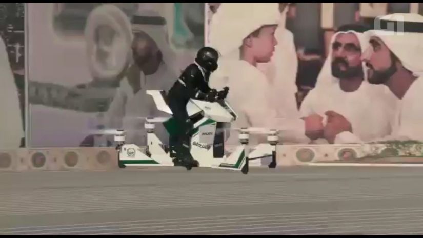 Dubai terá “moto voadora” para patrulha