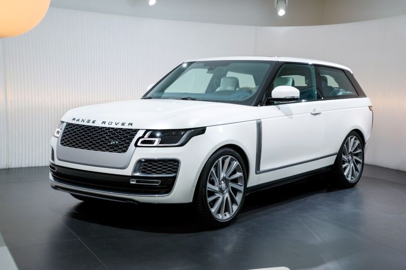 Land Rover apresenta SUV grande transformado em cupê