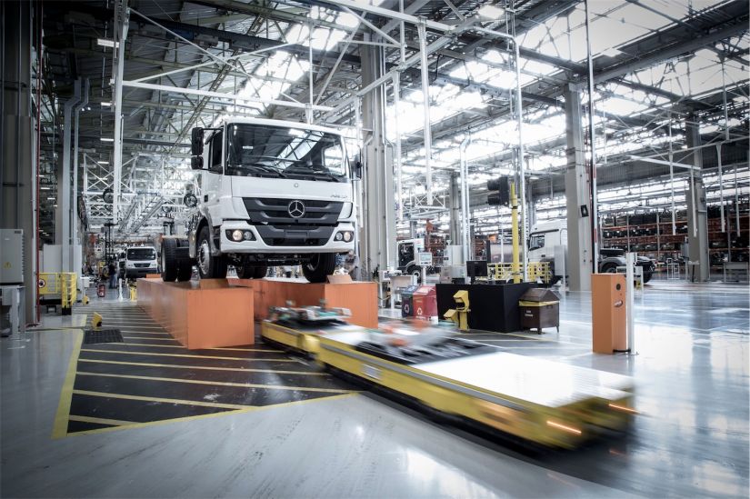 Fábrica da Mercedes-Benz em São Bernardo
