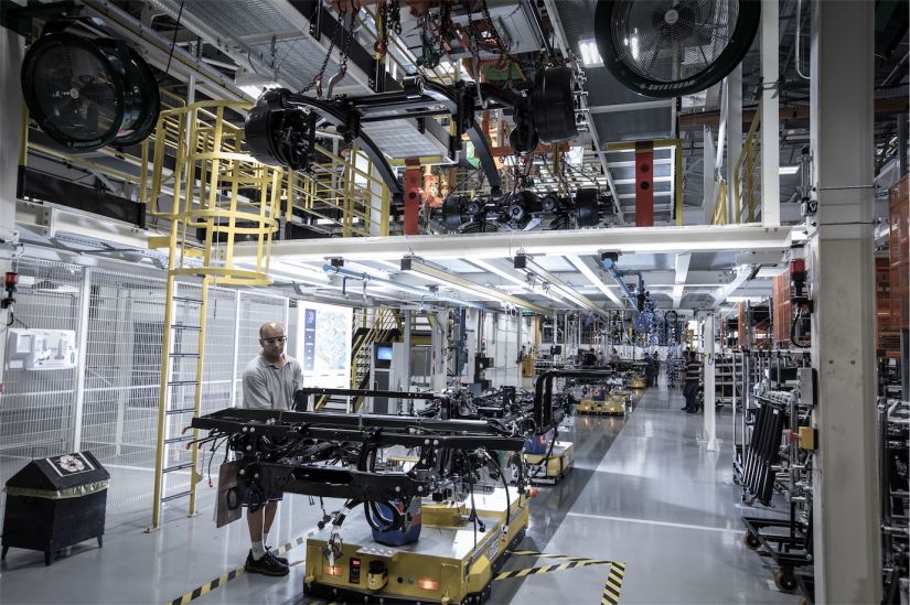 Fábrica da Mercedes-Benz em São Bernardo