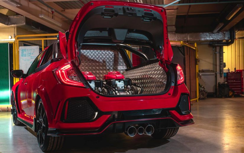 Honda Civic Type R ganha versão “picape” no Reino Unido