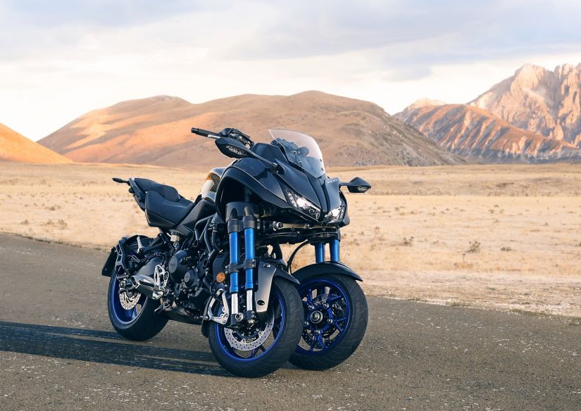 Yamaha começa a vender moto de 3 rodas na Europa