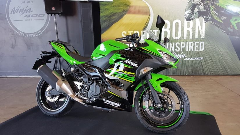 Kawasaki lança Ninja 400 no Brasil