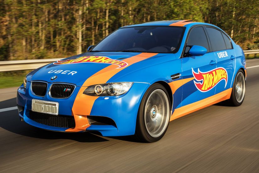 Hot Wheels e Uber levam “carro de brinquedo em tamanho real” para cidades