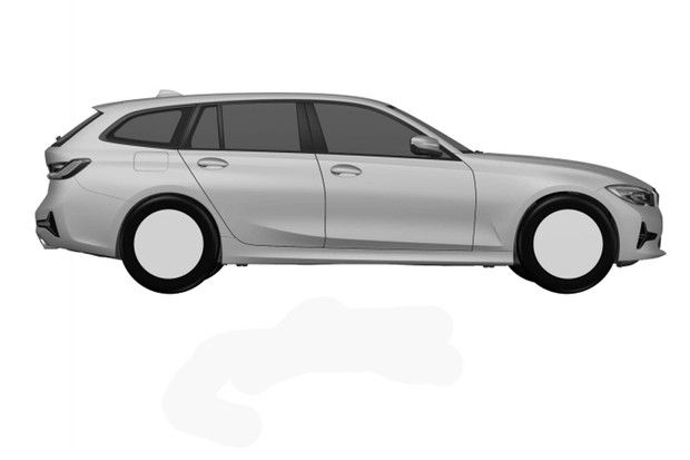 BMW registra desenho do novo Série 3 Touring 