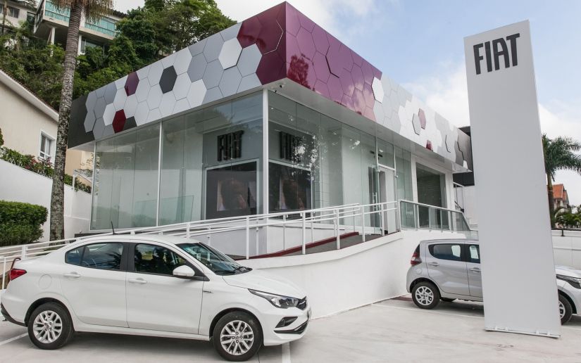Fiat anuncia redução nas áreas de concessionárias e aberturas de lojas digitais