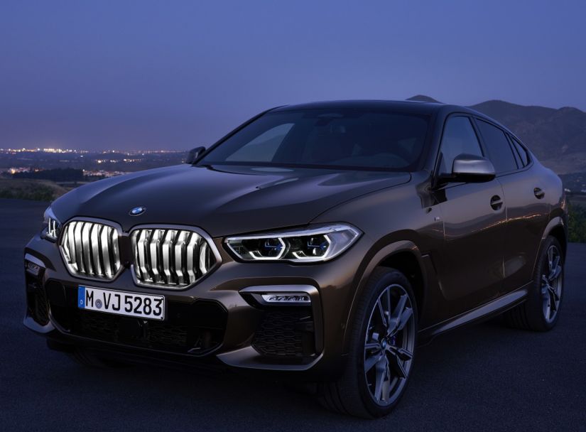 BMW lança nova geração do X6 com grade dianteira iluminada