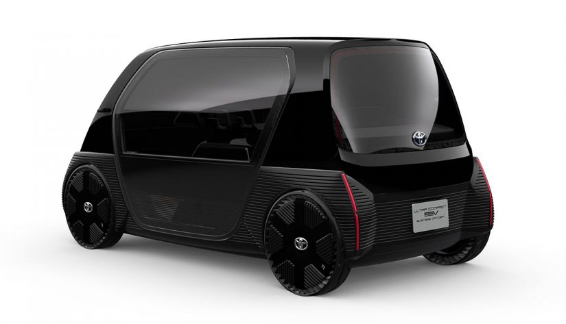 Toyota apresenta minicarro elétrico menor que uma moto