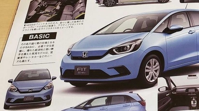 Imagens do novo Honda Fit vazam na internet antes do lançamento