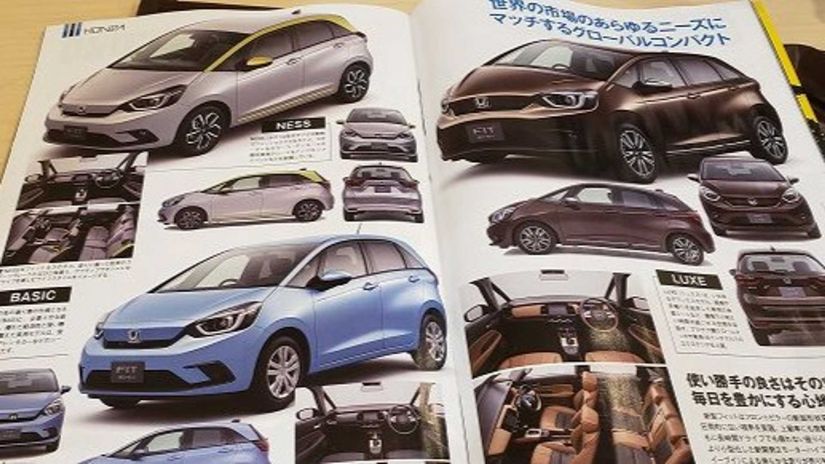 Imagens do novo Honda Fit vazam na internet antes do lançamento