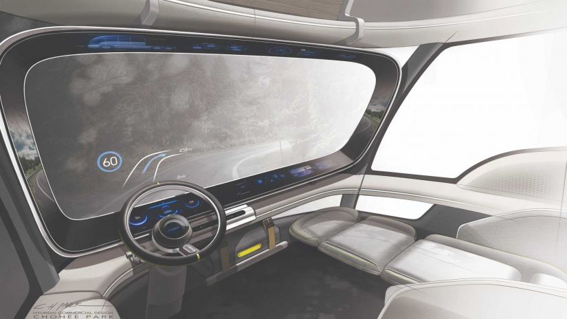 Hyundai terá caminhão de estilo futurista movido a hidrogênio