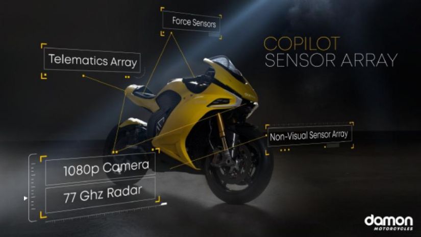 Empresa canadense apresenta moto que avisa sobre perigos na via