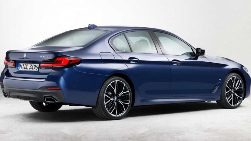 Vazam imagens do novo BMW Série 5 2021