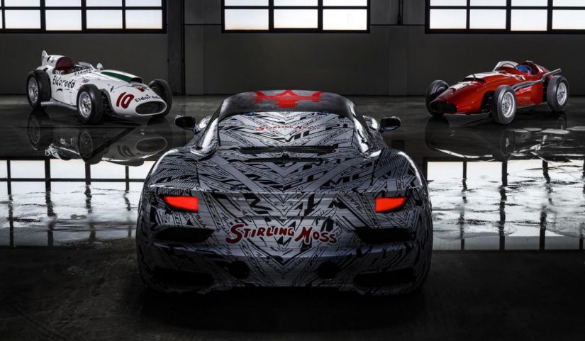Maserati mostra protótipo em homenagem a Stirling Moss