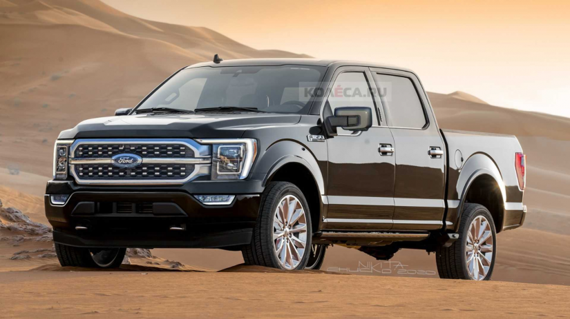 Ford lança teaser da nova F-150 com destaque para a iluminação em LED