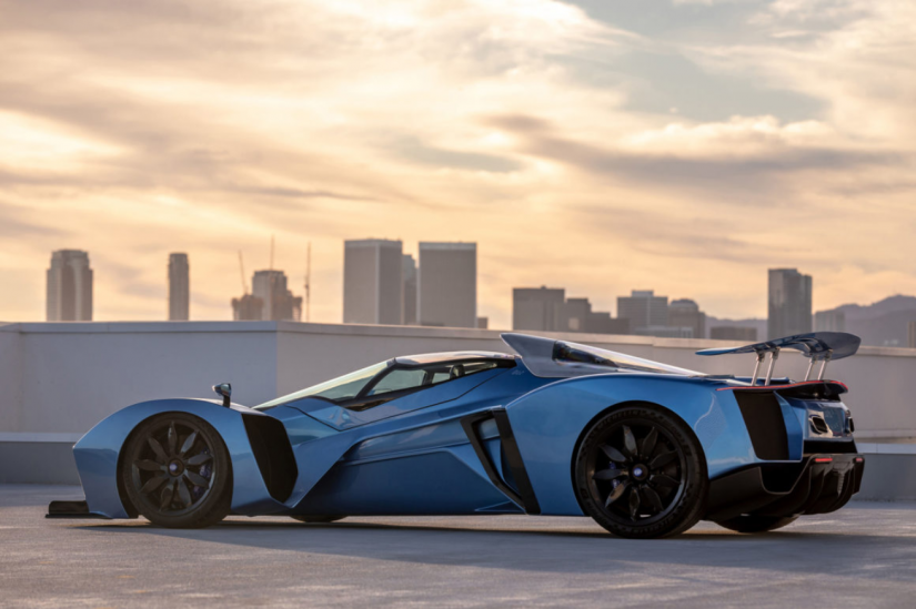 Delage apresenta supercarro de 1.115 cv