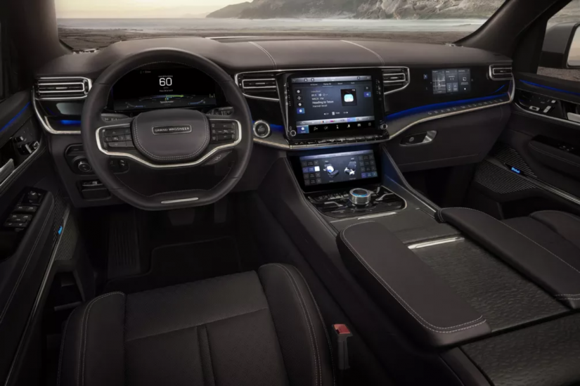 Jeep apresenta novo Wagoneer como SUV para 7 pessoas