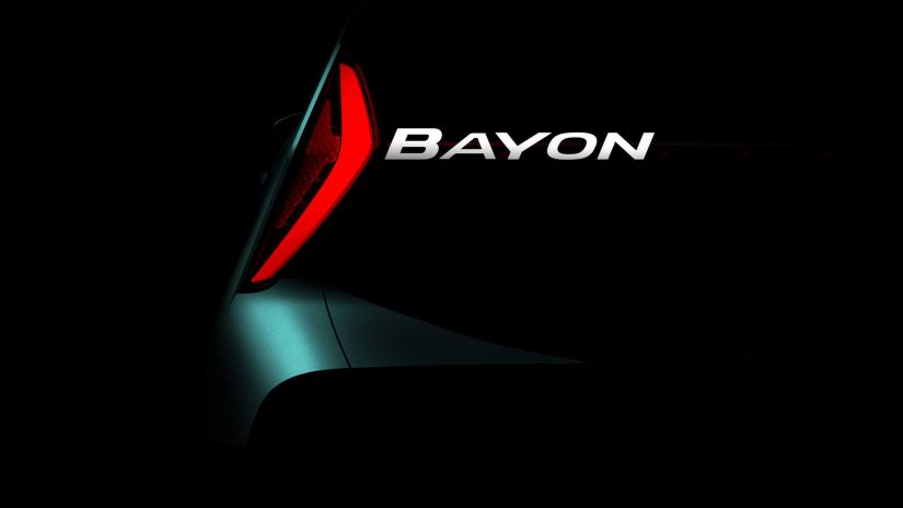 Hyundai divulga primeiro teaser do novo SUV Bayon