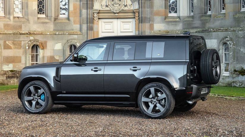Novo Land Rover Defender com V8 será o mais poderoso da história