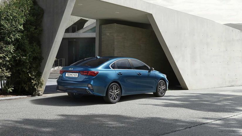 Novo Kia Cerato 2022 é mostrado na Coréia