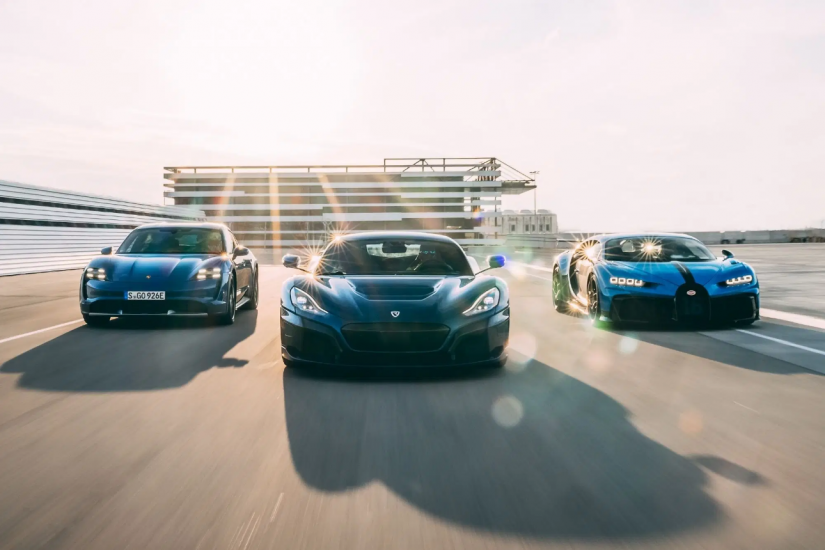 Bugati e Rimac anunciam joint  venture para hipercarros elétricos