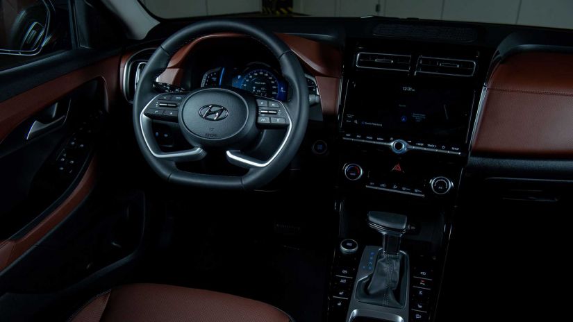 Hyundai mostra nova central multimídia do Creta 2022