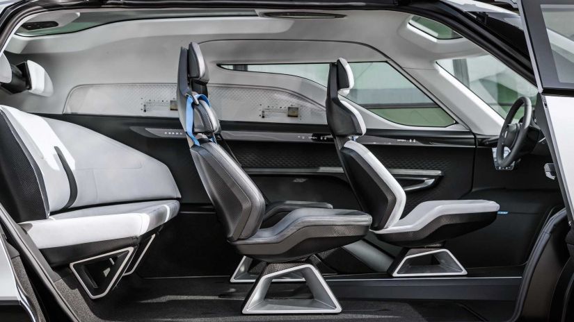 Porsche revela interior de “Kombi” futurista