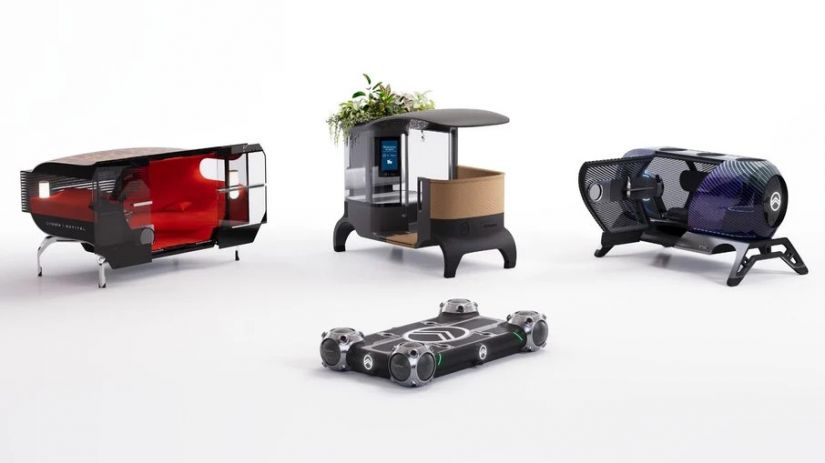Citroën apresenta veículo autônomo com formato de skate