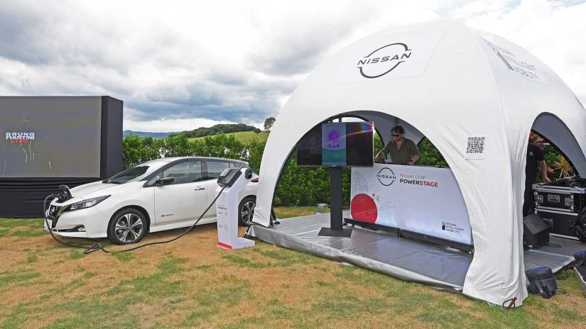 Nissan apresenta modelo de carro elétrico com recarga bidirecional no Brasil