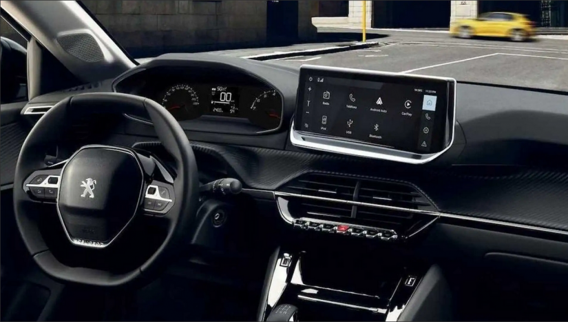 Peugeot confirma nova tela multimídia de 10 polegadas para 208 2023