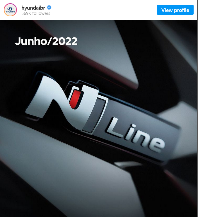 Hyundai Creta N Line chega em junho no Brasil
