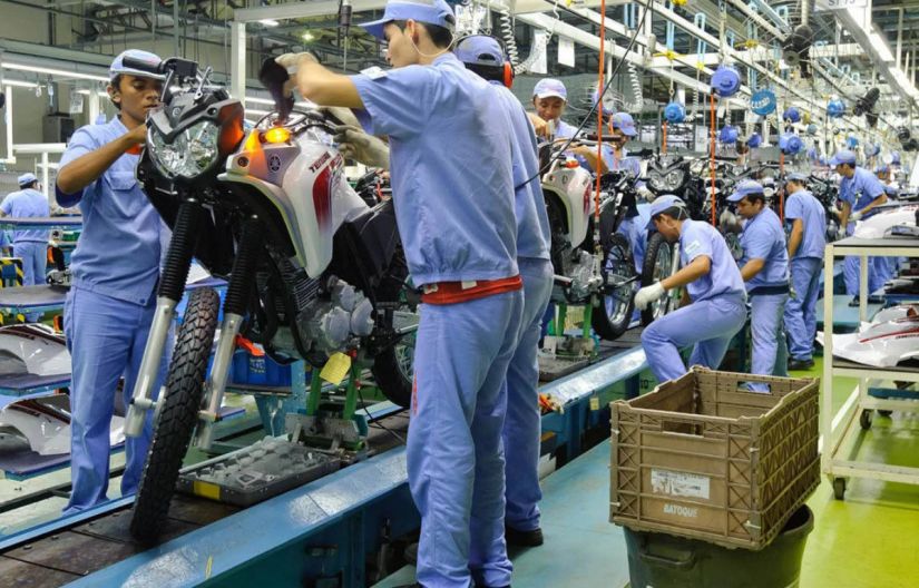 Produção de motos apresenta melhor resultado em 7 anos no Brasil