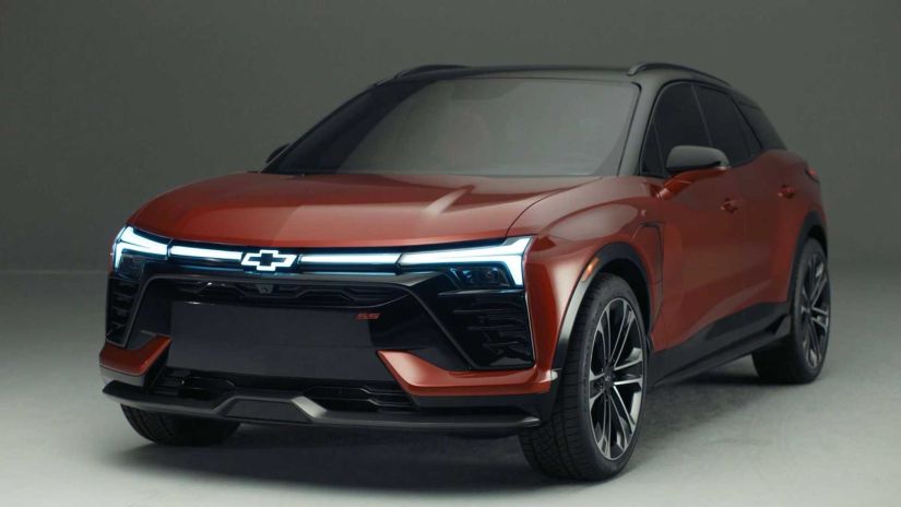 Chevrolet apresenta Blazer elétrico versão viatura de polícia