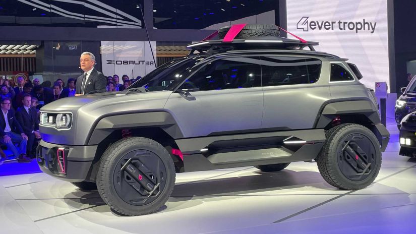 Renault apresenta conceito 4EVER Trophy no Salão de Paris