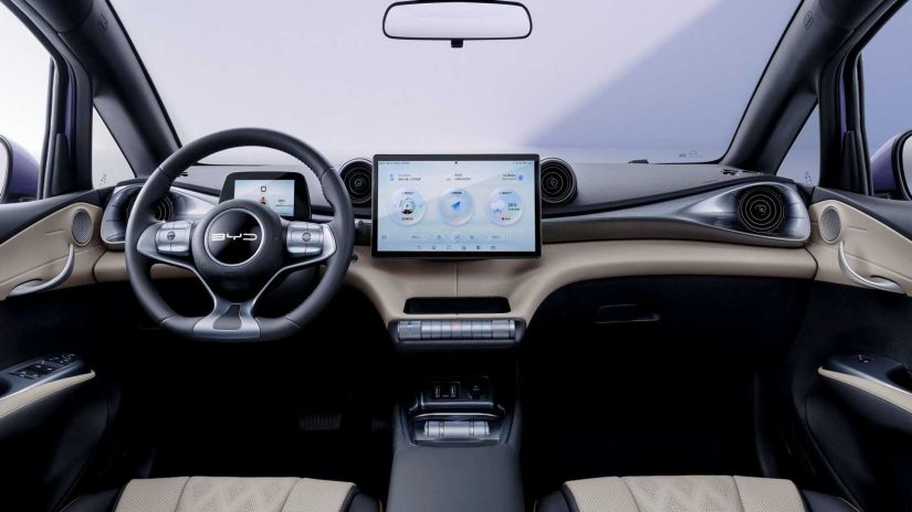 BYD Dolphin ganha mais itens na China